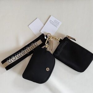 Lululemon Dual Pouch Wristlet NWT